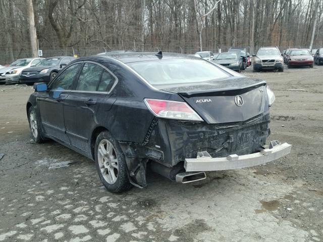 19UUA86299A002277 - 2009 ACURA TL BLACK photo 3