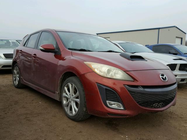 JM1BL1H58A1144722 - 2010 MAZDA 3 S MAROON photo 1