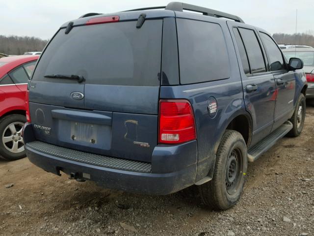 1FMZU73K85UB25471 - 2005 FORD EXPLORER X BLUE photo 4