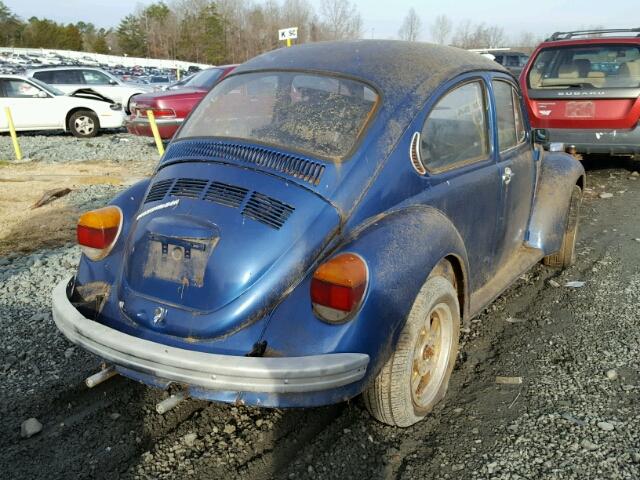 1332241366 - 1973 VOLKSWAGEN SUPER BEET BLUE photo 4