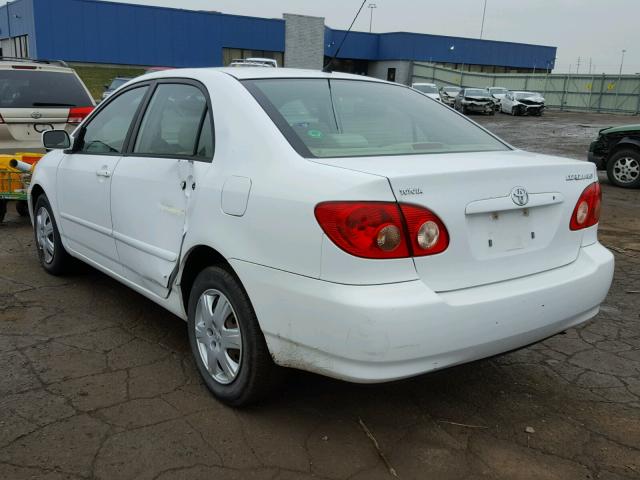 1NXBR30E37Z920621 - 2007 TOYOTA COROLLA CE WHITE photo 3