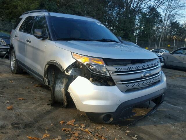 1FM5K7B80DGB36942 - 2013 FORD EXPLORER SILVER photo 1