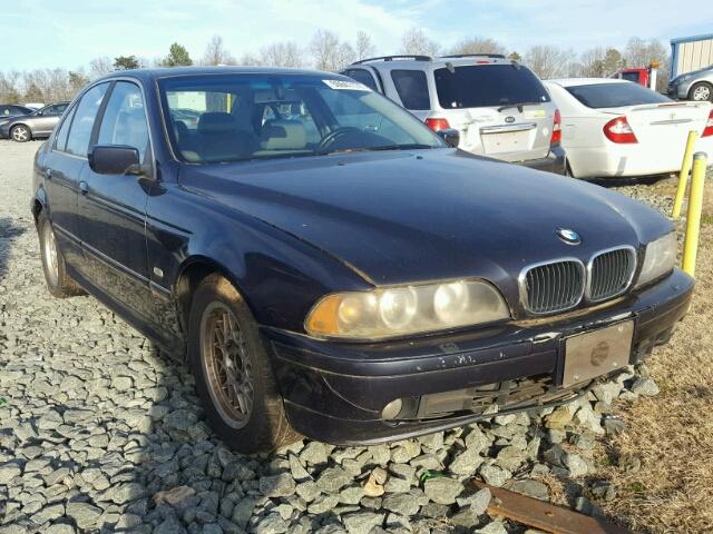 WBADT43412GY42335 - 2002 BMW 525 I AUTO BLUE photo 1