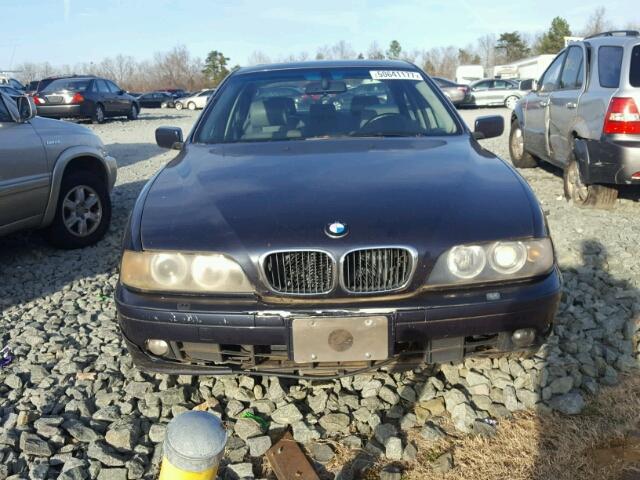 WBADT43412GY42335 - 2002 BMW 525 I AUTO BLUE photo 9