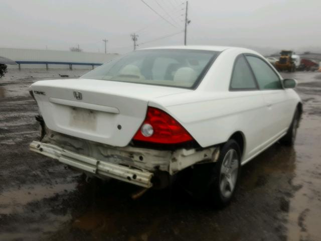 1HGEM22934L023067 - 2004 HONDA CIVIC EX თეთრი ფოტო 4
