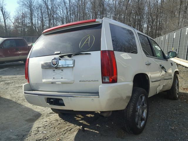 1GYFK63898R187913 - 2008 CADILLAC ESCALADE L WHITE photo 4