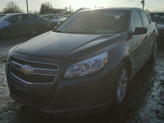 1G11C5SA2DF129271 - 2013 CHEVROLET MALIBU 1LT GRAY photo 2