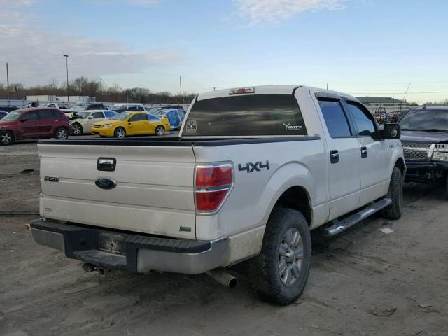 1FTFW1EV4AKA67421 - 2010 FORD F150 SUPER WHITE photo 4