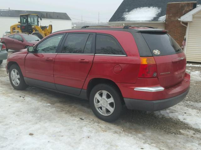 2C8GF68464R293971 - 2004 CHRYSLER PACIFICA RED photo 3