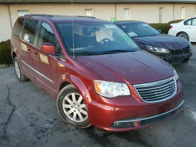 2C4RC1BG4CR412091 - 2012 CHRYSLER TOWN & COU RED photo 1