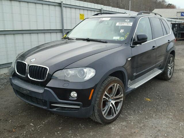 5UXFE83558LZ47349 - 2008 BMW X5 4.8I BLACK photo 2