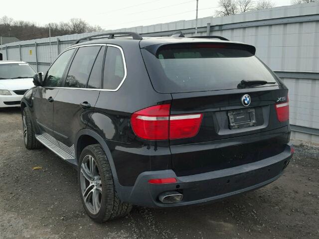 5UXFE83558LZ47349 - 2008 BMW X5 4.8I BLACK photo 3