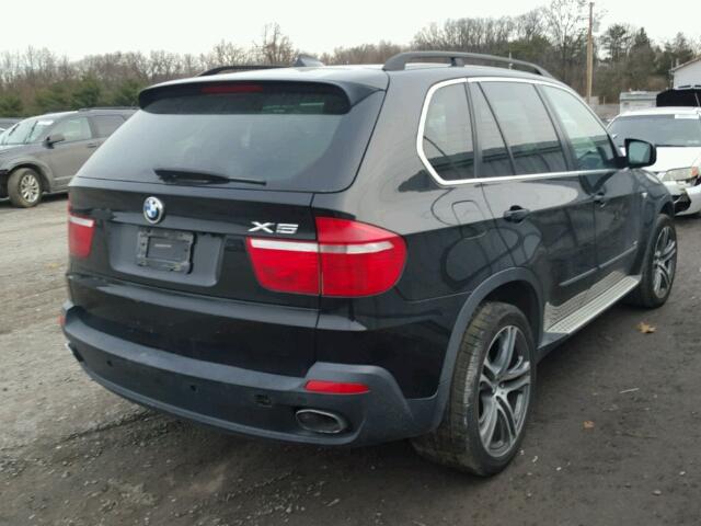 5UXFE83558LZ47349 - 2008 BMW X5 4.8I BLACK photo 4