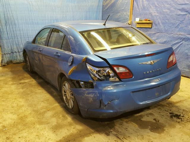 1C3LC46KX7N506876 - 2007 CHRYSLER SEBRING BLUE photo 3