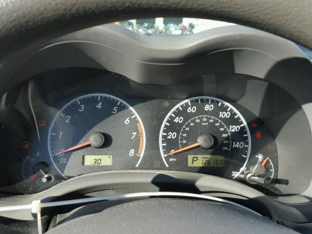 2T1BU4EE3AC312670 - 2010 TOYOTA COROLLA BA SILVER photo 8