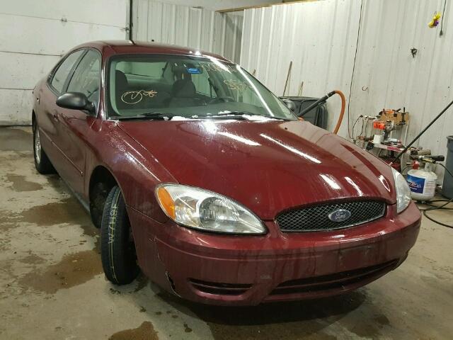 1FAFP53U75A192526 - 2005 FORD TAURUS SE MAROON photo 1