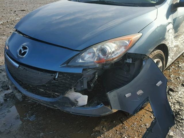 JM1BL1SG0A1167342 - 2010 MAZDA 3 I BLUE photo 9