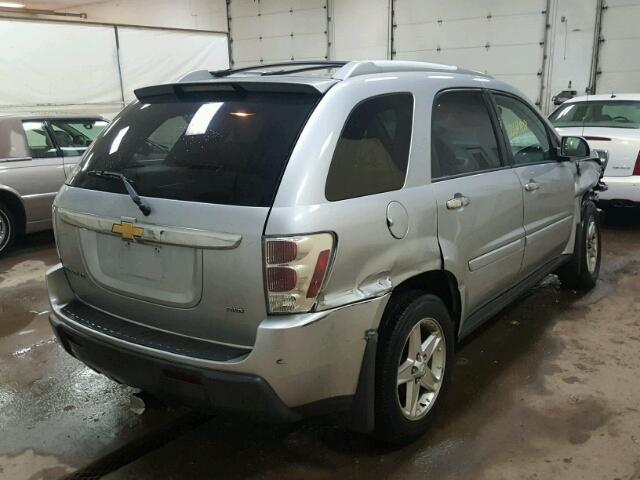 2CNDL73F866014628 - 2006 CHEVROLET EQUINOX LT BLUE photo 4