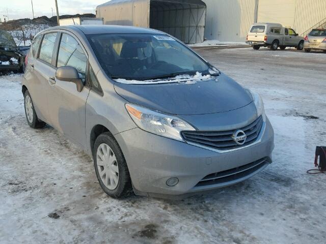 3N1CE2CP3EL364977 - 2014 NISSAN VERSA NOTE SILVER photo 1