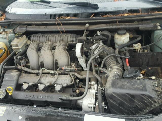 1FAFP24166G169286 - 2006 FORD FIVE HUNDR GREEN photo 7