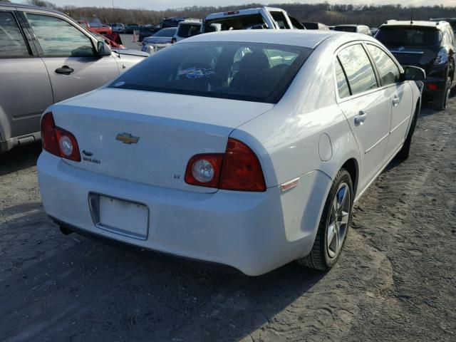 1G1ZH57B294266056 - 2009 CHEVROLET MALIBU 1LT WHITE photo 4