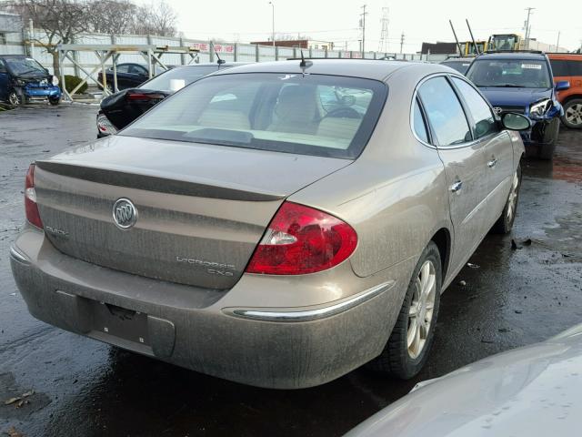 2G4WE587061156011 - 2006 BUICK LACROSSE C BEIGE photo 4