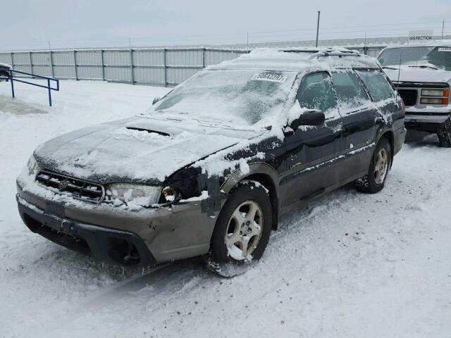 4S3BG6856W7615868 - 1998 SUBARU LEGACY 30T BLACK photo 2