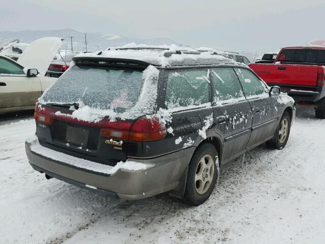 4S3BG6856W7615868 - 1998 SUBARU LEGACY 30T BLACK photo 4