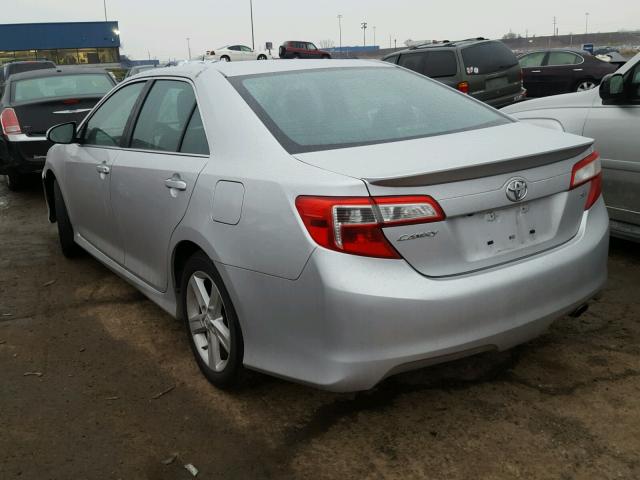 4T1BF1FK1EU456297 - 2014 TOYOTA CAMRY L SILVER photo 3