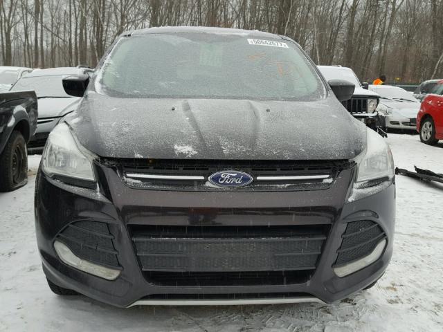 1FMCU9GX1DUC37681 - 2013 FORD ESCAPE SE BLACK photo 9