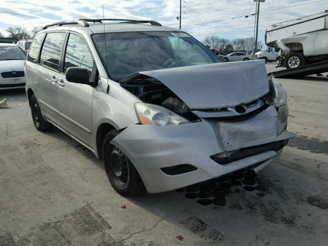 5TDZK23C19S249047 - 2009 TOYOTA SIENNA CE SILVER photo 1