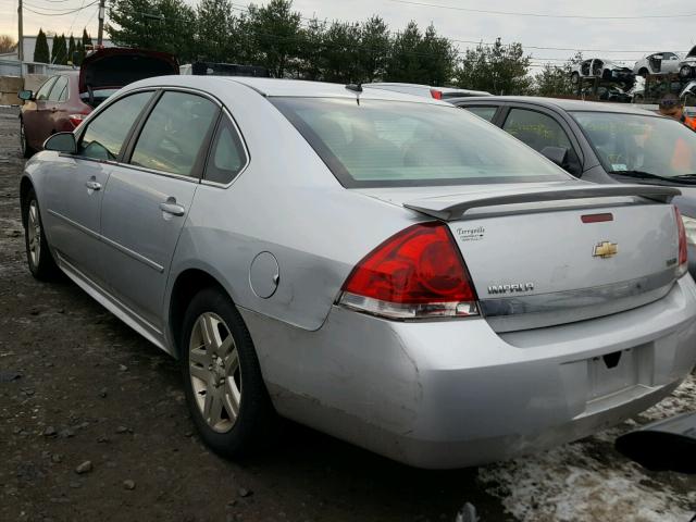 2G1WG5EK5B1103072 - 2011 CHEVROLET IMPALA LT GRAY photo 3