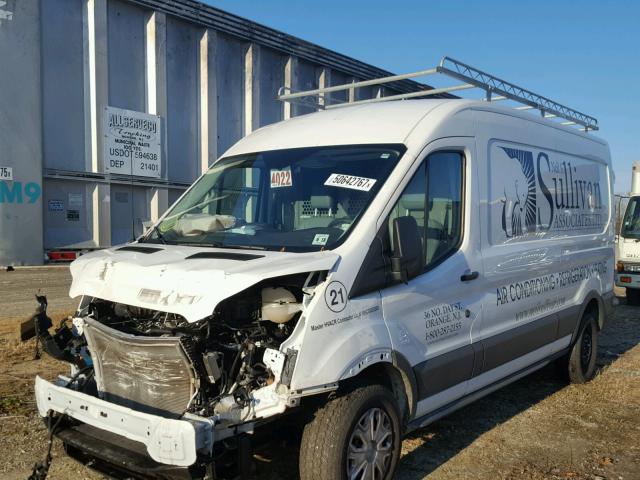 1FTYR2CG0GKB01549 - 2016 FORD TRANSIT T- WHITE photo 2