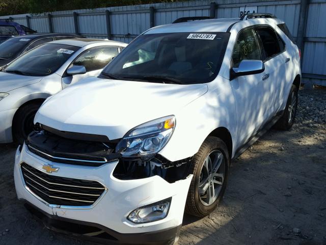 2GNFLGE31H6195050 - 2017 CHEVROLET EQUINOX PR WHITE photo 2