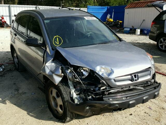 JHLRE38387C028584 - 2007 HONDA CR-V LX SILVER photo 1