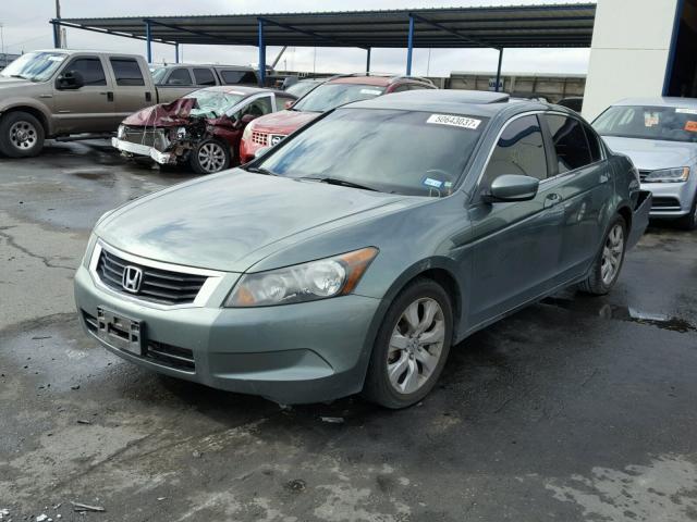 1HGCP2F76AA108015 - 2010 HONDA ACCORD EX GREEN photo 2