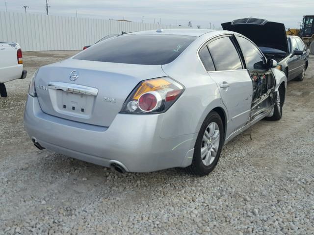 1N4AL2AP7CN435288 - 2012 NISSAN ALTIMA BAS SILVER photo 4