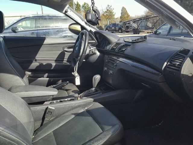 WBAUP73558VF09447 - 2008 BMW 128 I SILVER photo 5