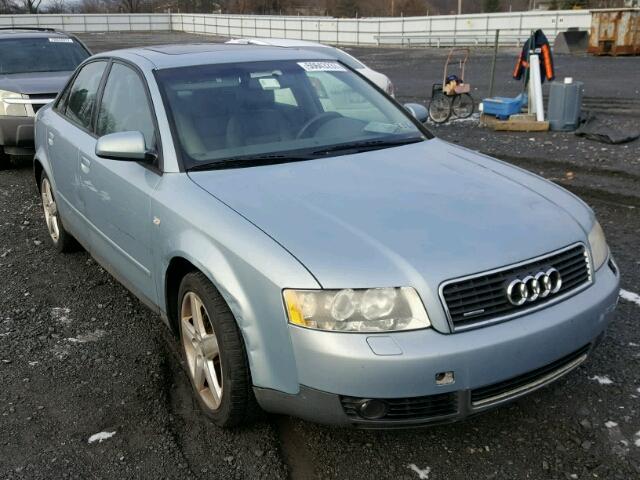 WAULC68E13A366987 - 2003 AUDI A4 1.8T QU BLUE photo 1