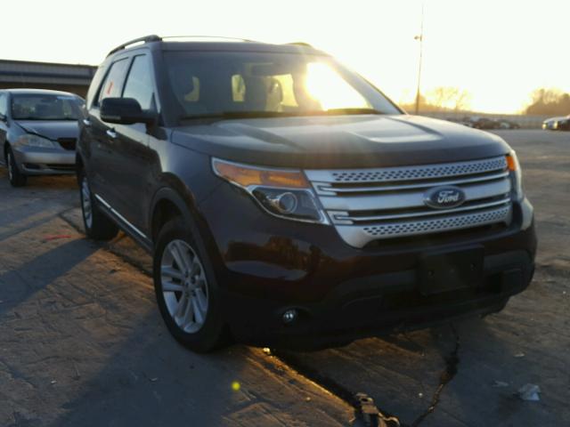 1FMHK8D83CGA10895 - 2012 FORD EXPLORER X BROWN photo 1