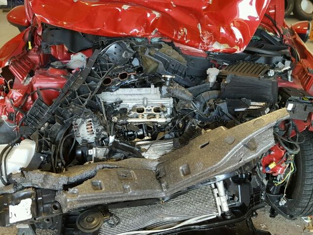 KNADM4A31E6345125 - 2014 KIA RIO LX Կարմիր լուսանկար 7
