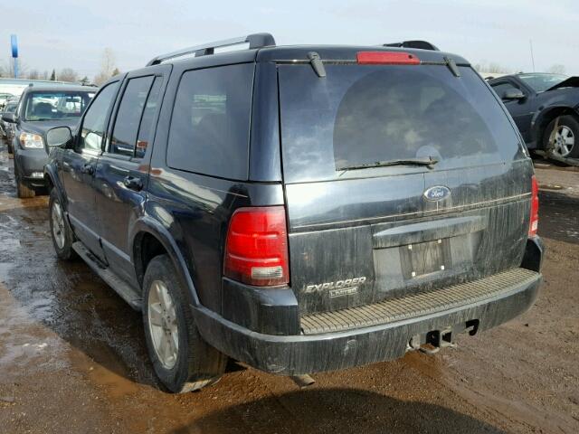 1FMDU75K94UA29967 - 2004 FORD EXPLORER L BLACK photo 3