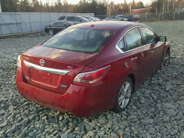 1N4AL3AP3DN423467 - 2013 NISSAN ALTIMA 2.5 RED photo 4