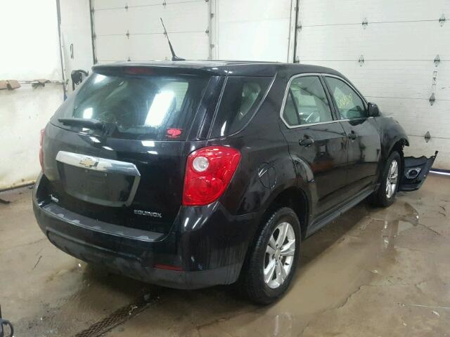 2GNALBEC8B1217725 - 2011 CHEVROLET EQUINOX LS BLACK photo 4