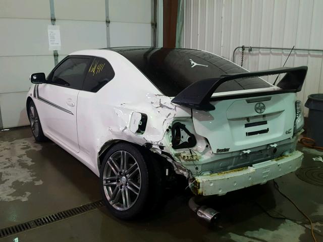 JTKJF5C7XB3010179 - 2011 TOYOTA SCION TC 白色 照片 3