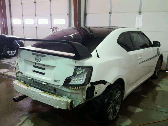 JTKJF5C7XB3010179 - 2011 TOYOTA SCION TC 白色 照片 4