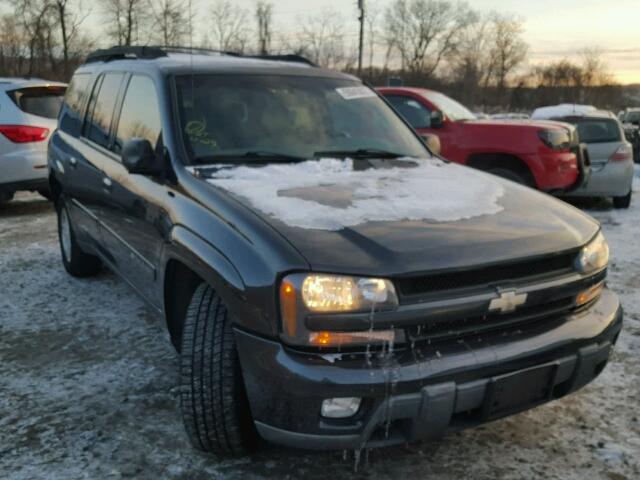 1GNET16S736195048 - 2003 CHEVROLET TRAILBLAZE GRAY photo 1