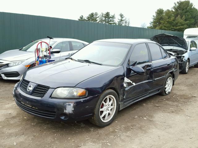 3N1AB51A75L574076 - 2005 NISSAN SENTRA SE- BLUE photo 2