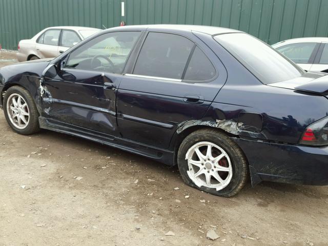 3N1AB51A75L574076 - 2005 NISSAN SENTRA SE- BLUE photo 9