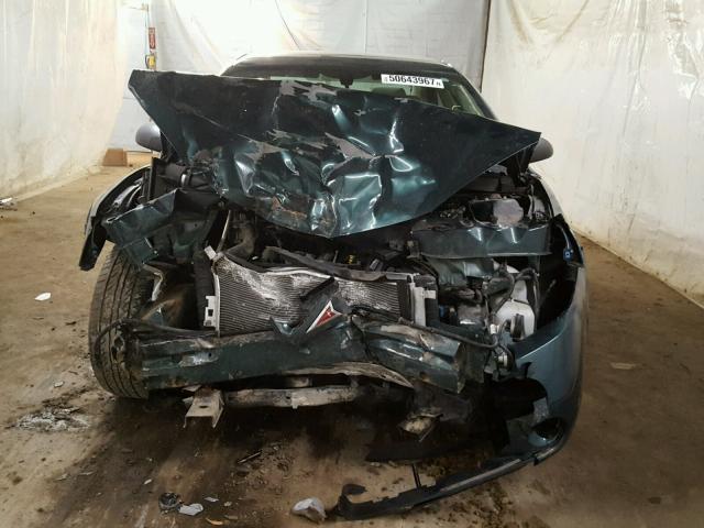 1G2ZF58B474174816 - 2007 PONTIAC G6 VALUE L GREEN photo 7